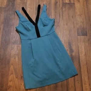 Plenty by Tracy Reese Strap Happy Teal Dress - Size 12